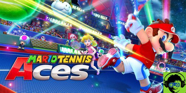 Mario Tennis Aces: Desbloquear os Personagens e Campos