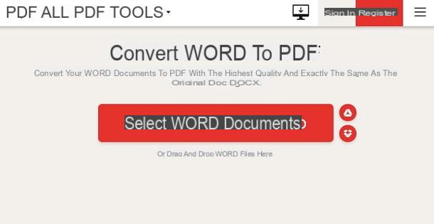 Come trasformare un file Word in PDF