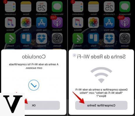 Comment partager automatiquement le mot de passe WiFi de l'iPhone