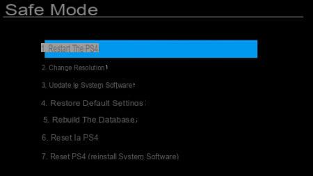 PS4 Safe Mode PS5: Cómo solucionar problemas