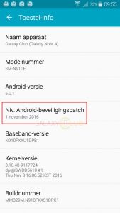 Mise à jour Galaxy Note 4 : voici les correctifs de sécurité de novembre en Europe