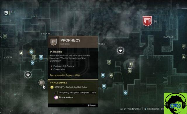 How to start the Prophecy Dungeon in Destiny 2