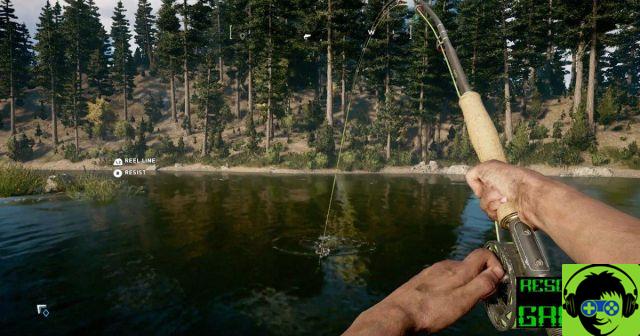 Guia de Pesca em Far Cry 5, Localizaçâo Varas de Pesca