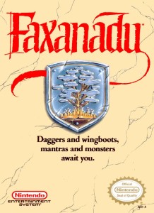 Faxanadu NES tricks and passwords