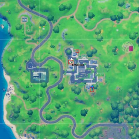 Where to consume forage items in Holly Hedges in Fortnite Chapter 2 Season 4