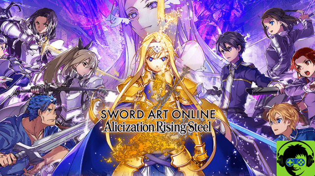 Sword Art Online ALICIZATION Rising Steel (inalar) - pronto para pré-registro móvel