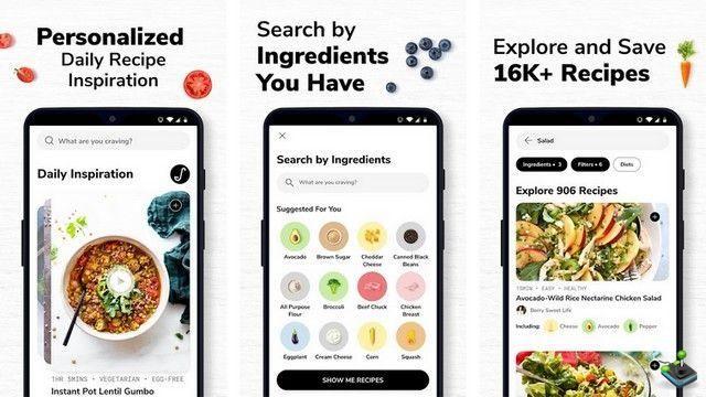10 aplicaciones de planificación de comidas en Android