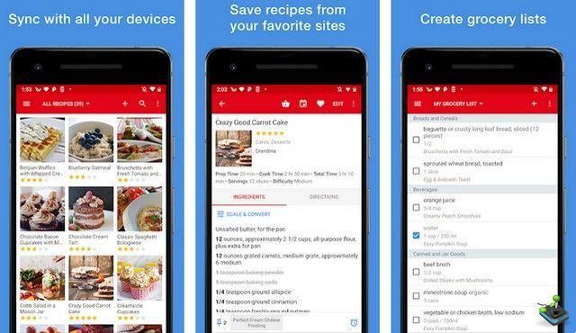 10 app per la pianificazione dei pasti su Android