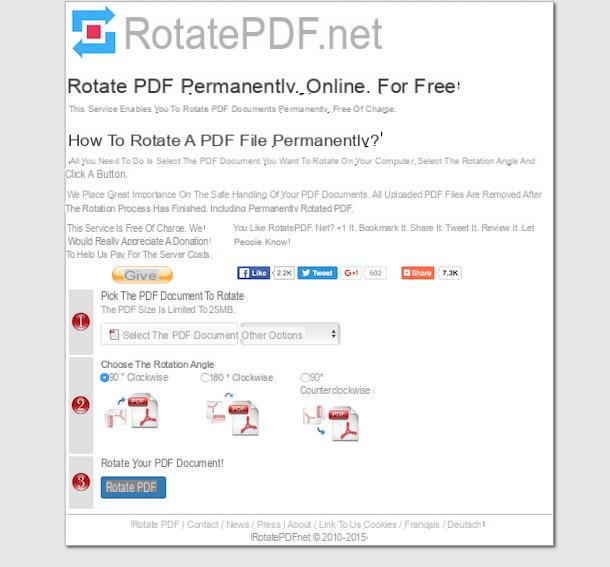 Cómo rotar archivos PDF