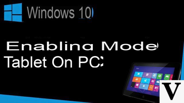 Activate and manage tablet mode in Windows 10