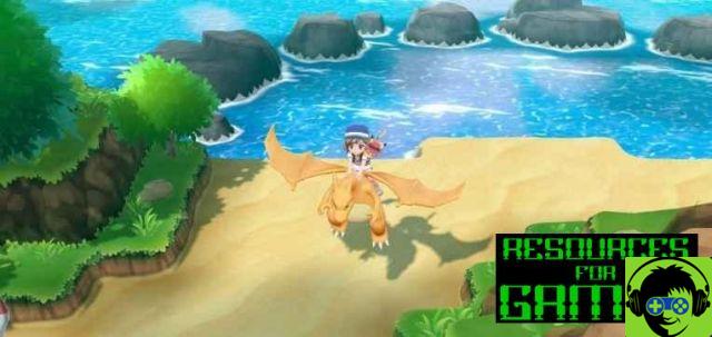 Pokemon Let's Go: Déplacement Rapide et Monter dans un Pokemon