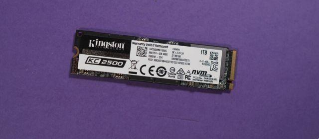Kingston KC2500 1 TB • Revisão e teste SSD M.2 Nvme