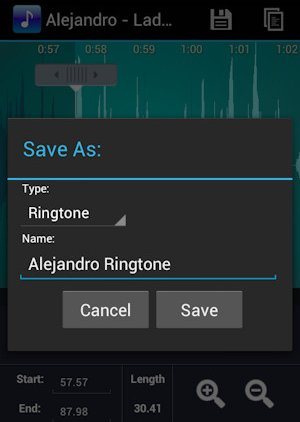 Crear tonos de llamada personalizados para Android