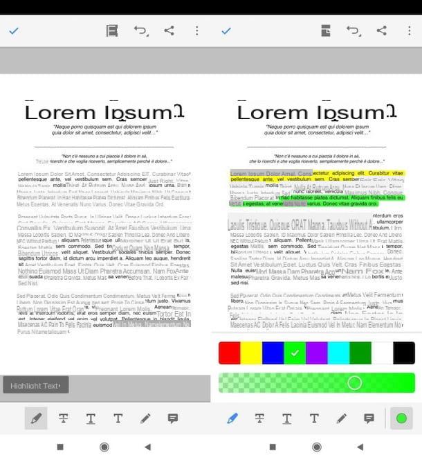 App to highlight PDF