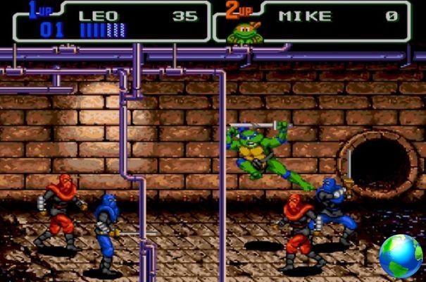Teenage Mutant Ninja Turtles IV: Turtles In Time - SNES cheats e códigos