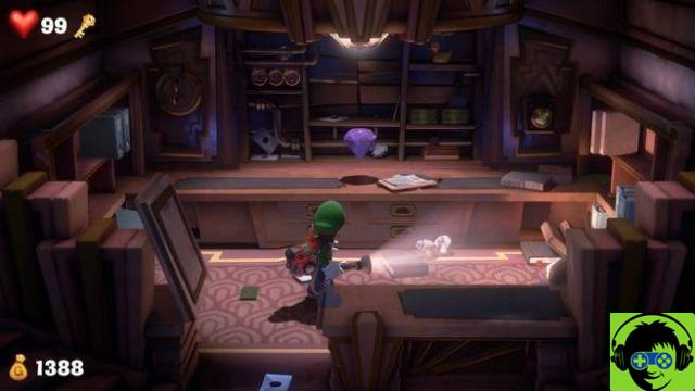 Onde encontrar todas as joias do saguão na mansão de Luigi 3