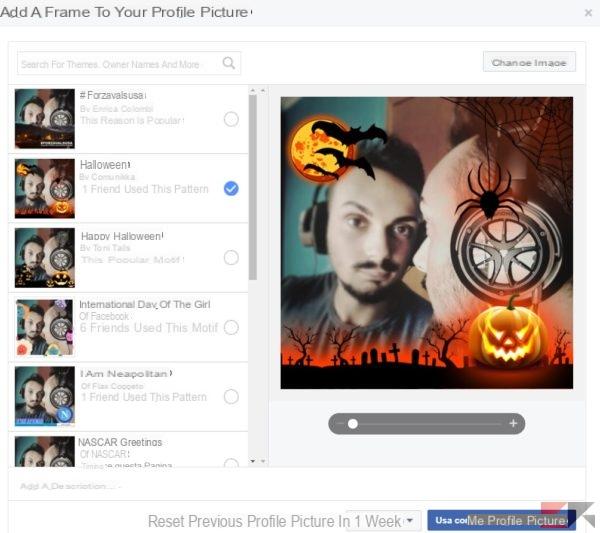 Effetti Halloween per Instagram e Facebook