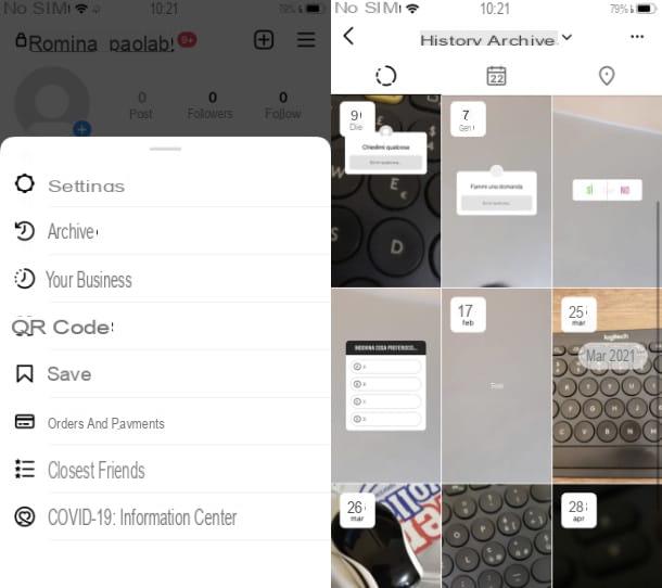 How to recover archived Instagram photos