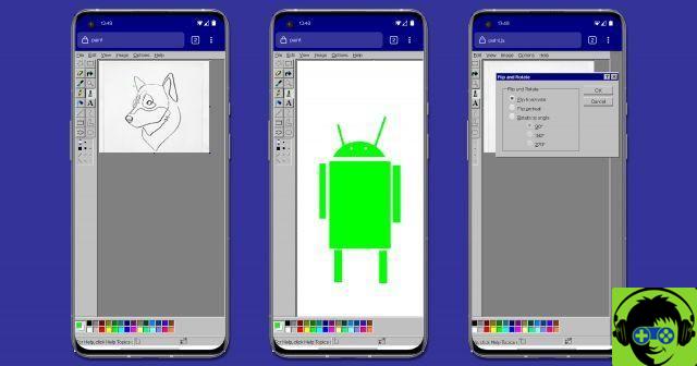 This is how you can use the classic Microsoft Windows paint on your mobile