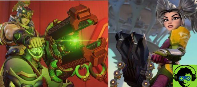 How does EA Rocket Arena's hero shooter compare to Overwatch?