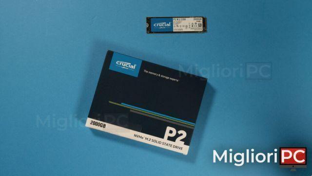 Crucial P2 2 TB • M.2 Nvme SSD review and test