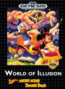 Contraseña de World of Illusion Mega Drive