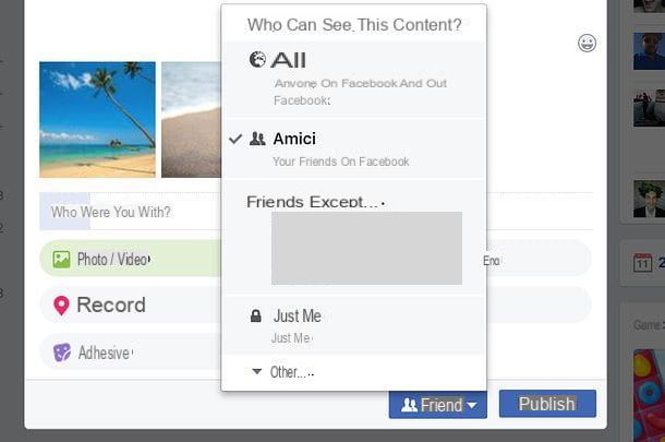 How to hide photos on Facebook