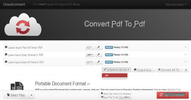 How to merge PDF
