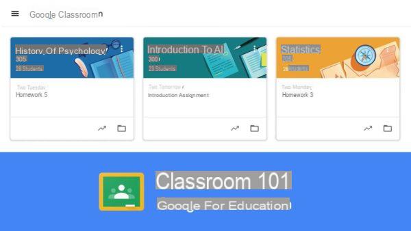 Fazendo aulas online com o Google Classroom: um guia rápido