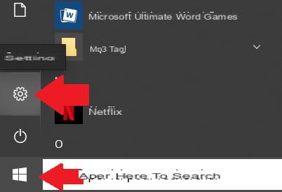 Turn off sound notifications in Windows 10