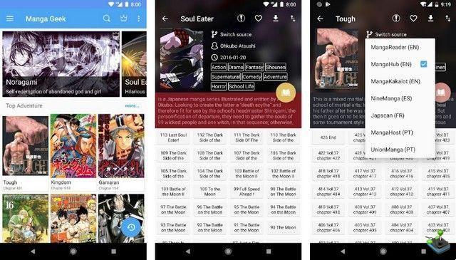10 melhores aplicativos de mangá no Android em 2022