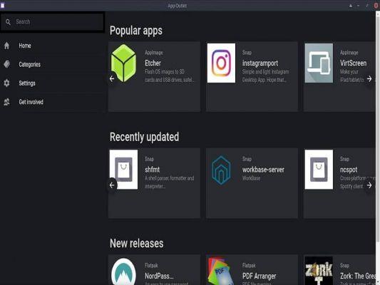 Como instalar a loja de aplicativos App Outlet no Ubuntu a partir do terminal?