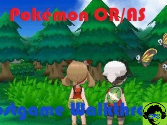Pokémon Rubí Omega y Zafiro Alfa Guía Completa Postgame