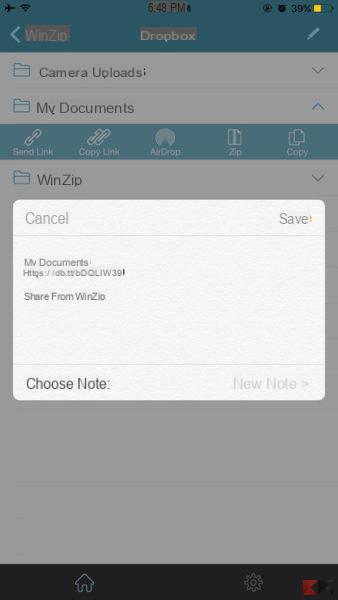 Aprire archivi ZIP e RAR su iPhone e iPad