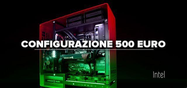 Configuration PC gamer 500 euros • AMD et INTEL (2022)