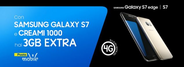 Samsung Galaxy S7 et S7 Edge en promotion avec PosteMobile !