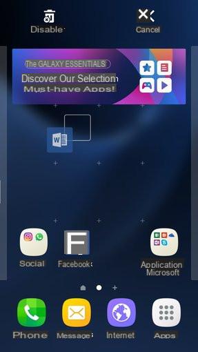 How do I uninstall default apps on Android?