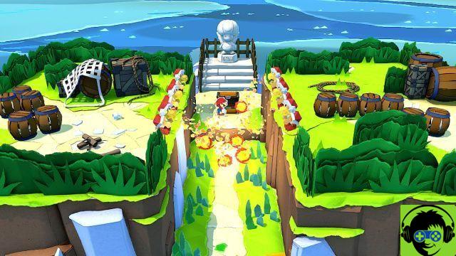 Paper Mario: The Origami King - Todas as localizações das ilhas no mapa do mar | Guia para os segredos do mar