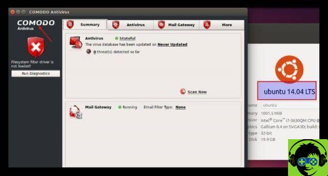 Como baixar e instalar facilmente o antivírus Comodo para Linux Ubuntu