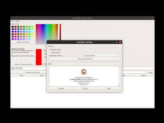 ¿Cómo instalar fácilmente un selector de color en Ubuntu - Color Picker?