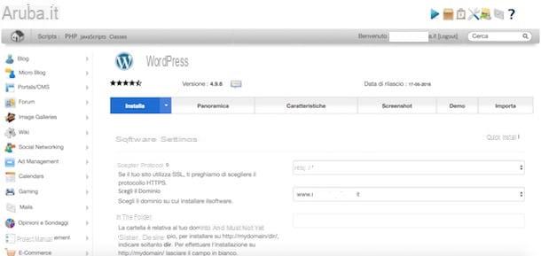 Como instalar o WordPress
