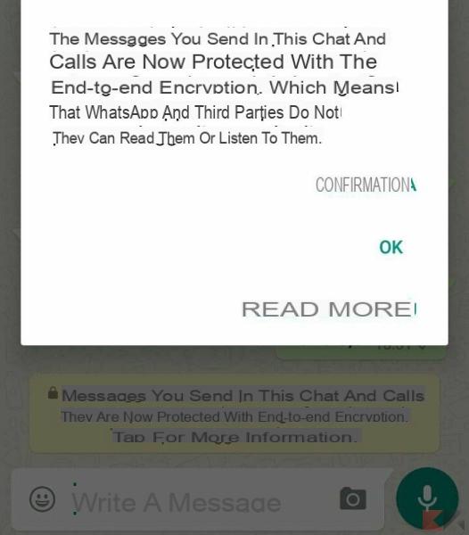 WhatsApp : chiffrement de bout en bout pour tous, confidentialité grâce