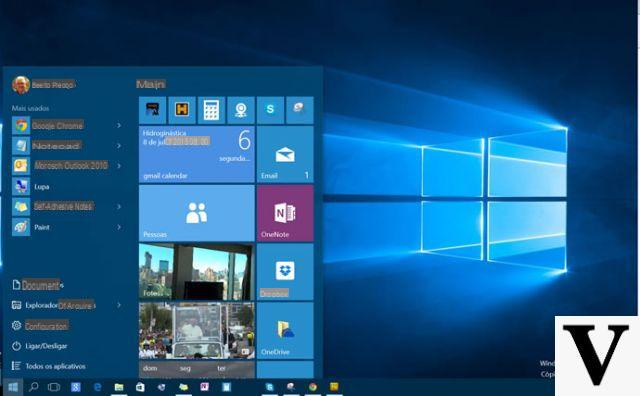 Usare al meglio il menu Start di Windows 10