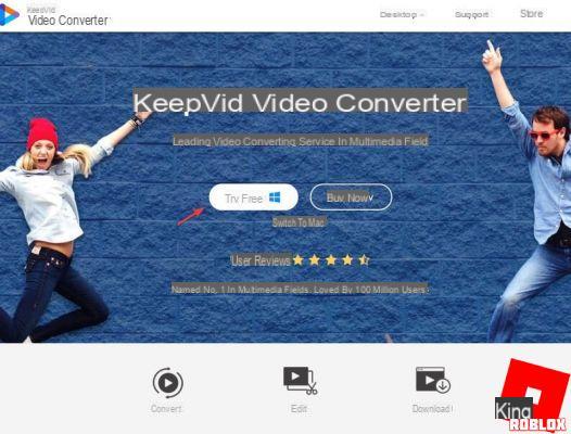 Convertissez une vidéo en ligne et via un programme avec KeepVid Video Converter