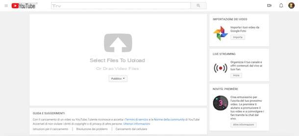 How to upload videos to YouTube