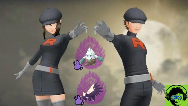 Pokémon GO - Lo que el equipo Rocket Grunts GO tiene Shadow Snover y Stunky
