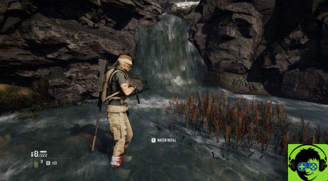 Ghost Recon Breakpoint: How to Drink Water and Fill Your Canteen