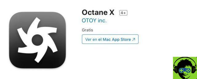 Octane X disponible sur le Mac App Store