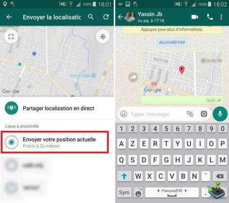 How to share your location with your friends on WhatsApp