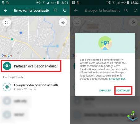 How to share your location with your friends on WhatsApp